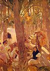 Palm Grove by Joaquin Sorolla y Bastida